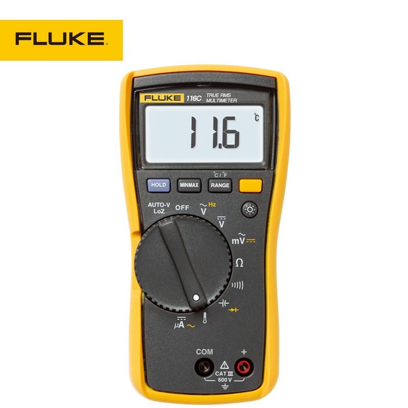福禄克/FLUKE 116C 掌上型真有效值数字万用表 暖通空调行业适用